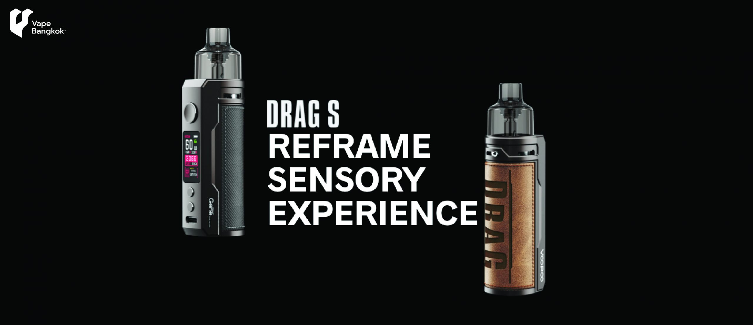 voopoo drag s พร้อมสูบ