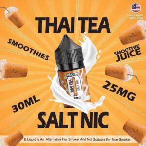 น้ำยาSmoothies juice saltnic-Thai tea ชาไทย