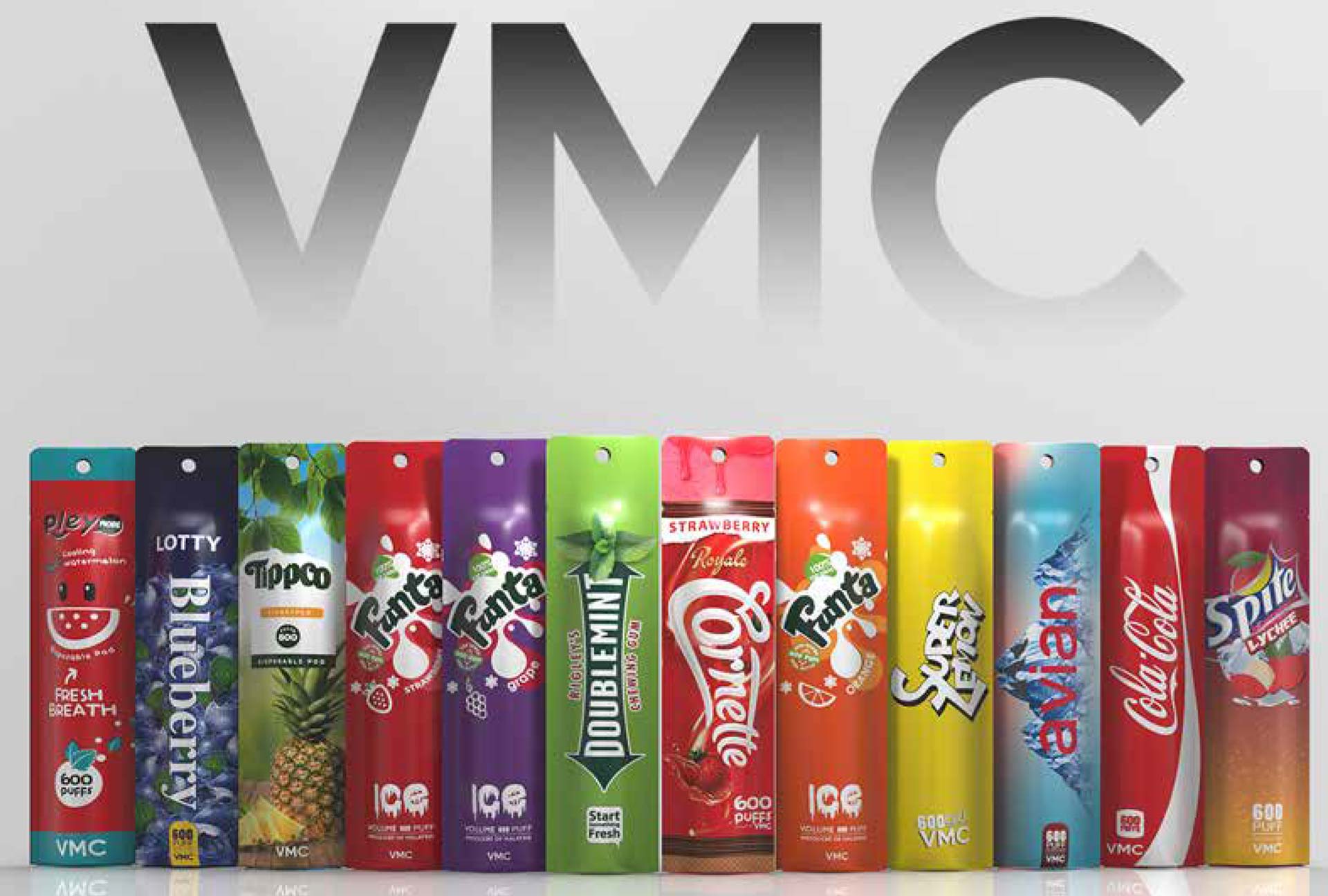 vmc พอตใช้แล้วทิ้ง 600 Puff